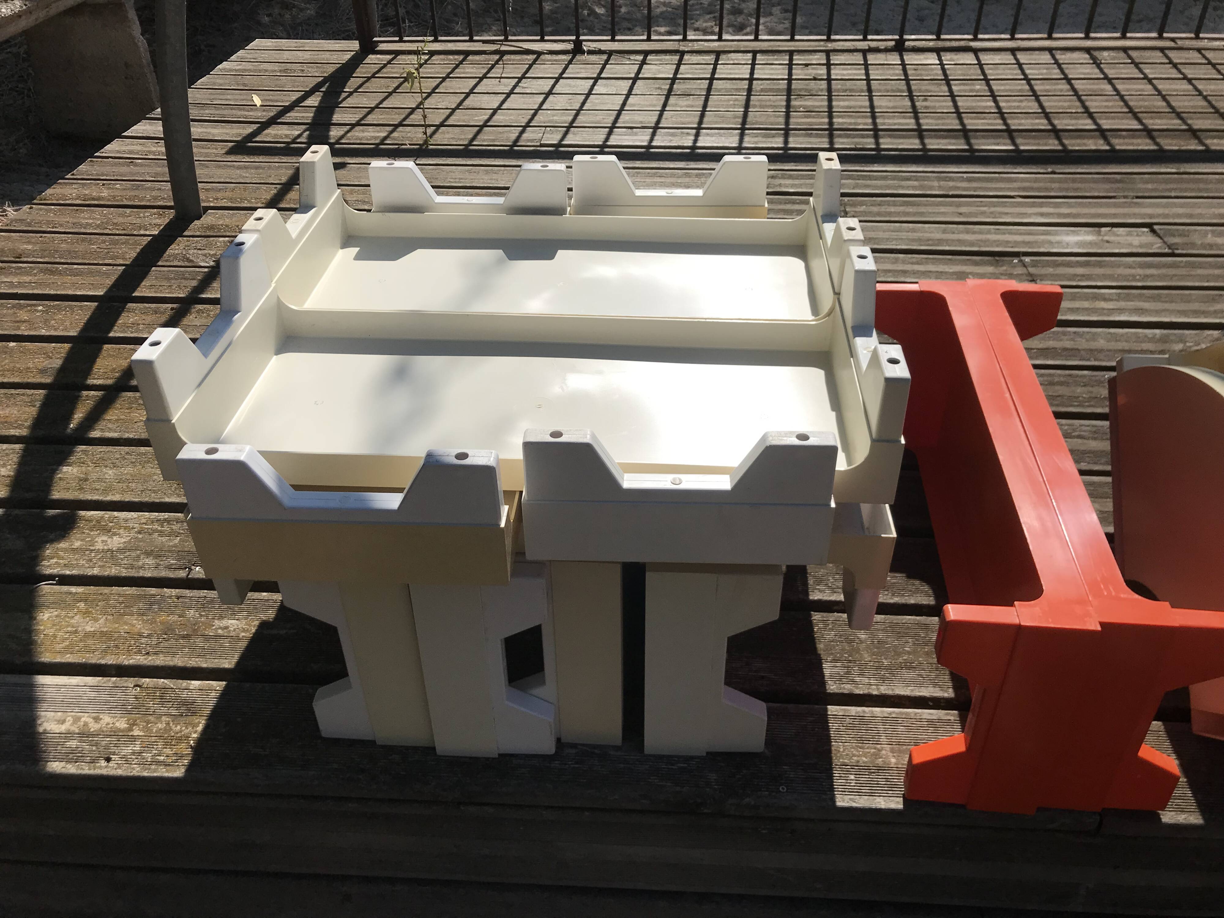 Etagere plastique prisunic 1970