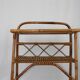 Rattan bedside table