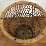 Wicker rattan harness