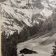 Vintage mountain photo