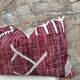 Housse de coussin artisanale en laine berbère : Coussin Kilim marocain