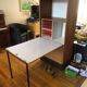 1970s teak veneered secretary