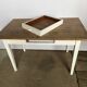 1-Drawer Solid Oak Dining Kitchen Farm Table 1900