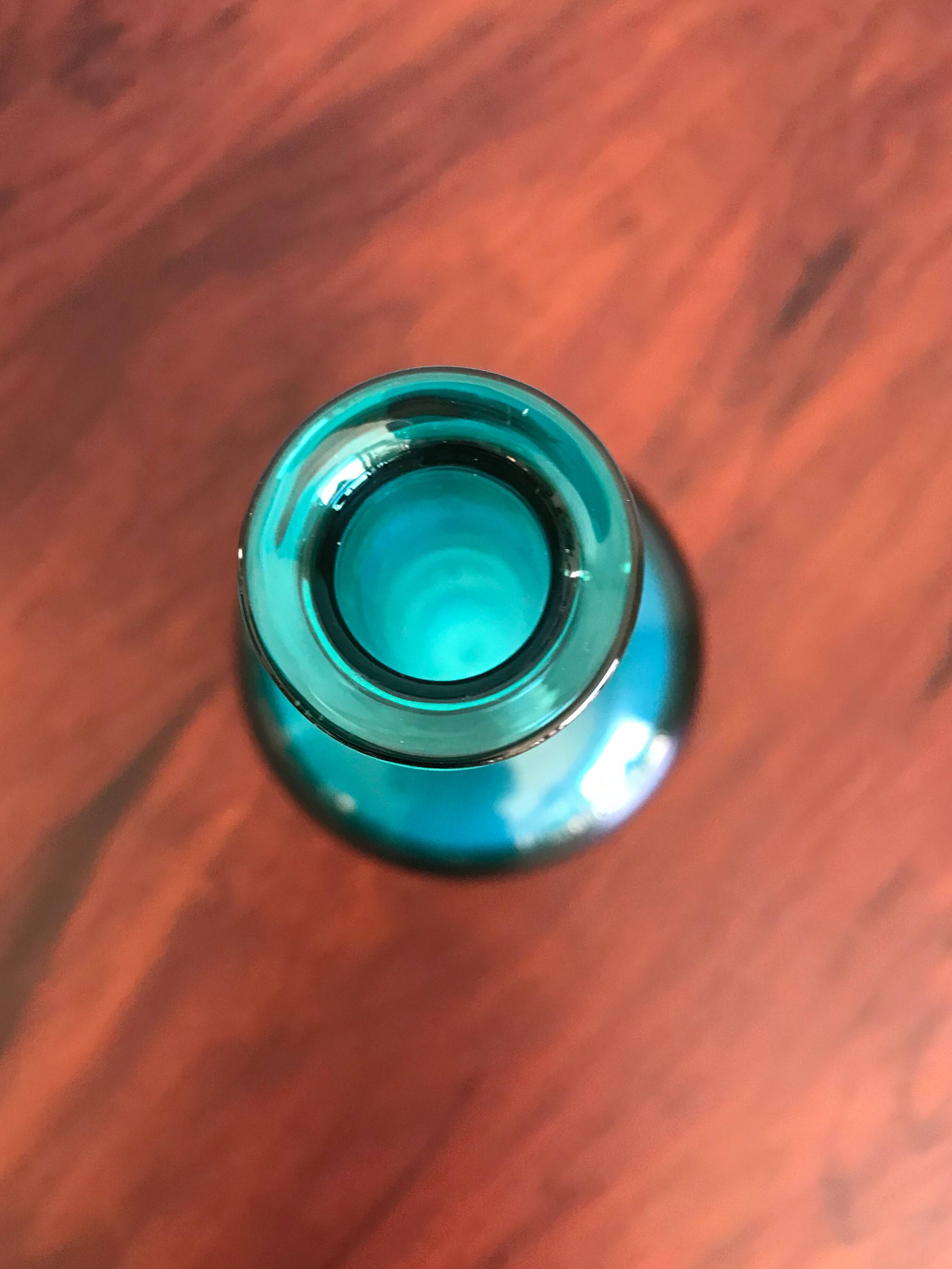 Gio Ponti for Venini Murano glass bottle "Morandiane" serie, 1960s