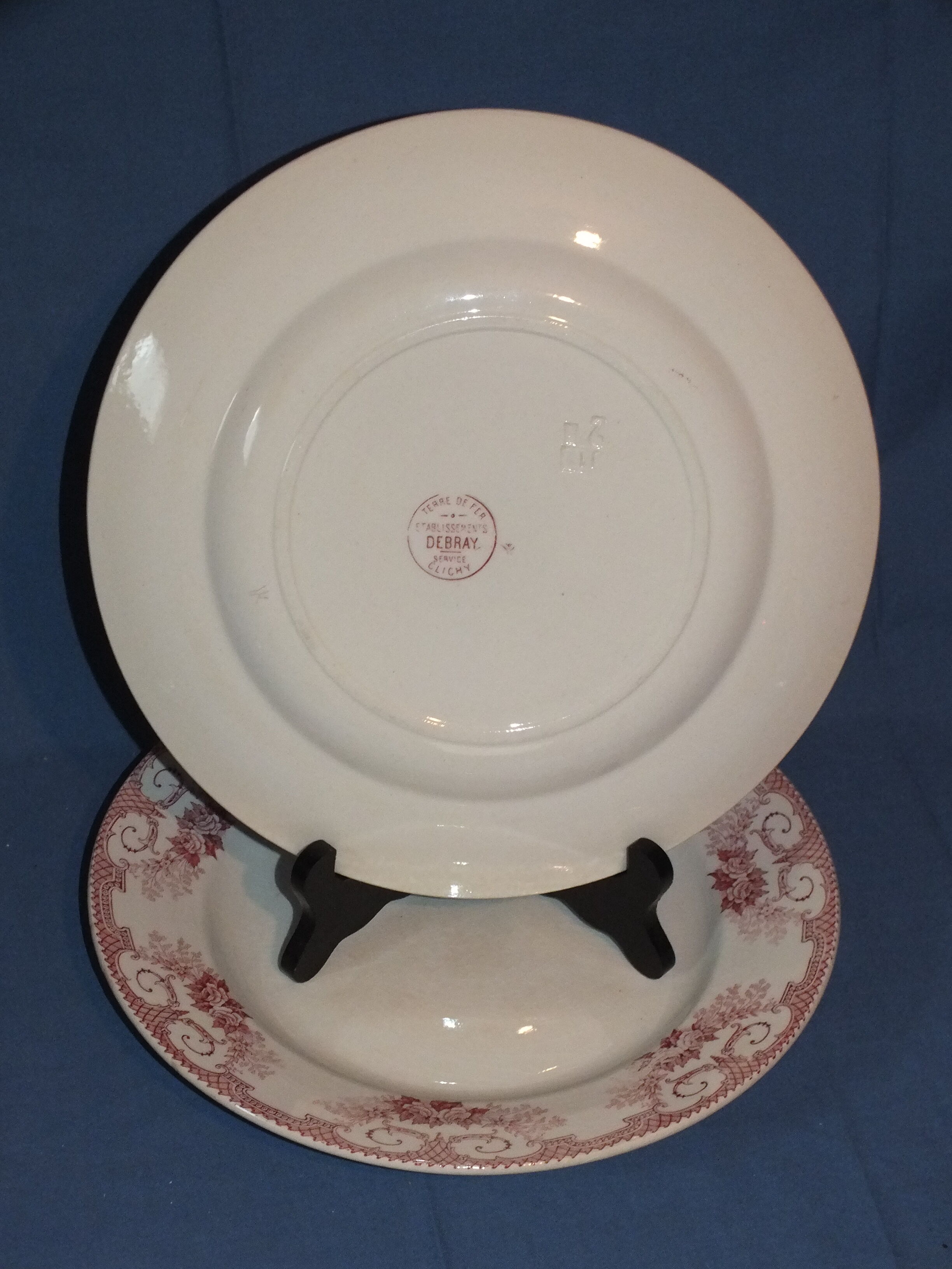 2 dishes Debray Service Clichy