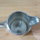 Vintage silver metal milk jug, creamer