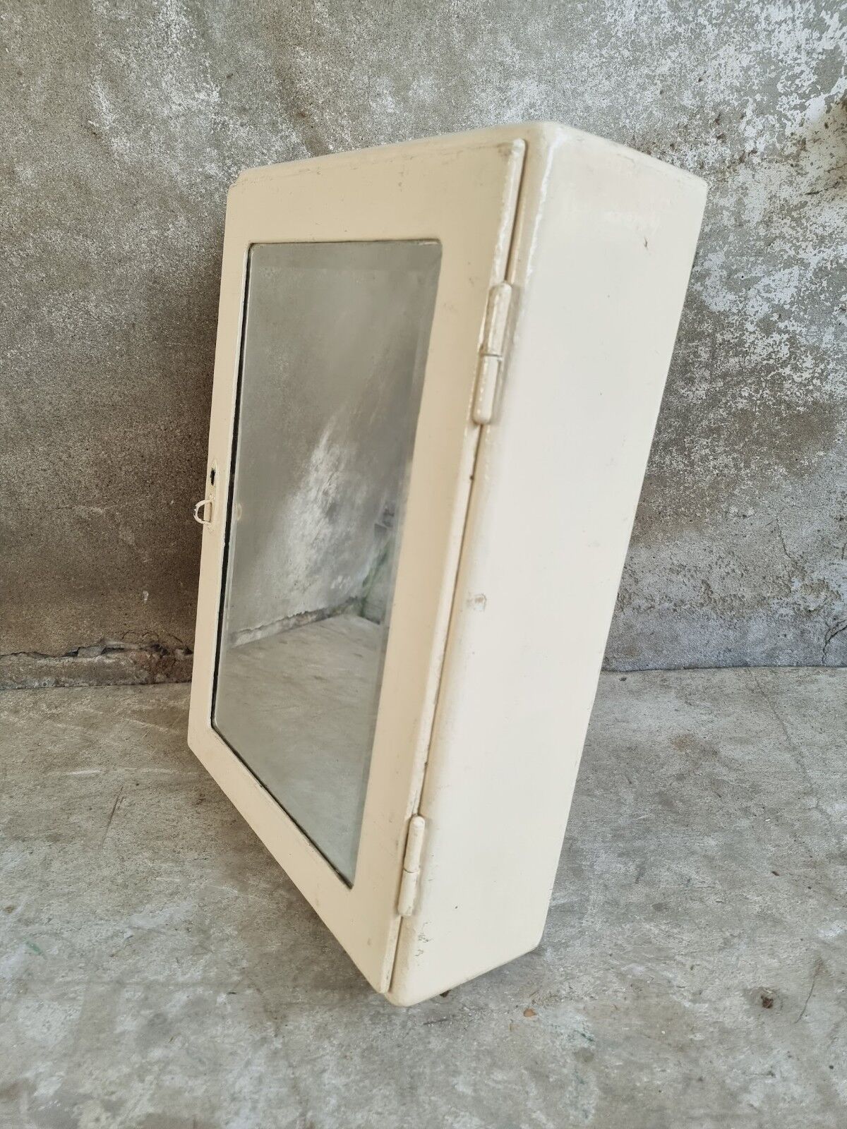 Medicine cupboard with mirror