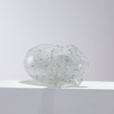 OVOID VASE IN SPECKLED GLASS, 1920s