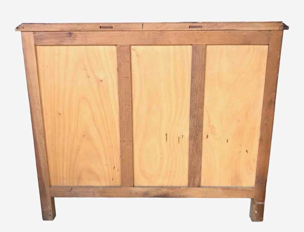 Commode tiroirs et placard années 50