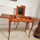 Louis XV style hairdresser in cherry wood from the 1950s.