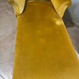 Golden velvet daybed