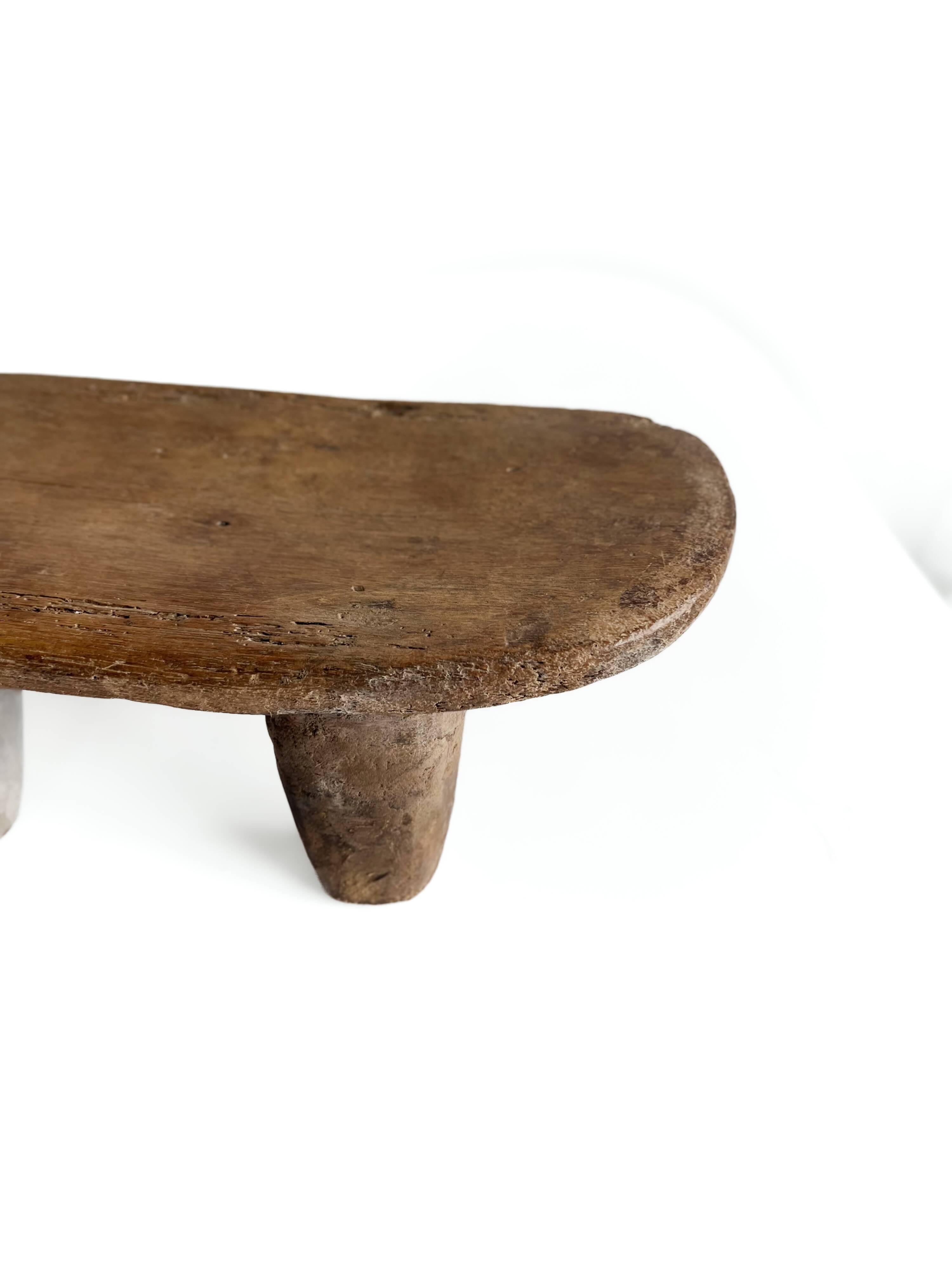 Antique Senufo S N2 "Collector" Stool in Wood | Hand Carved