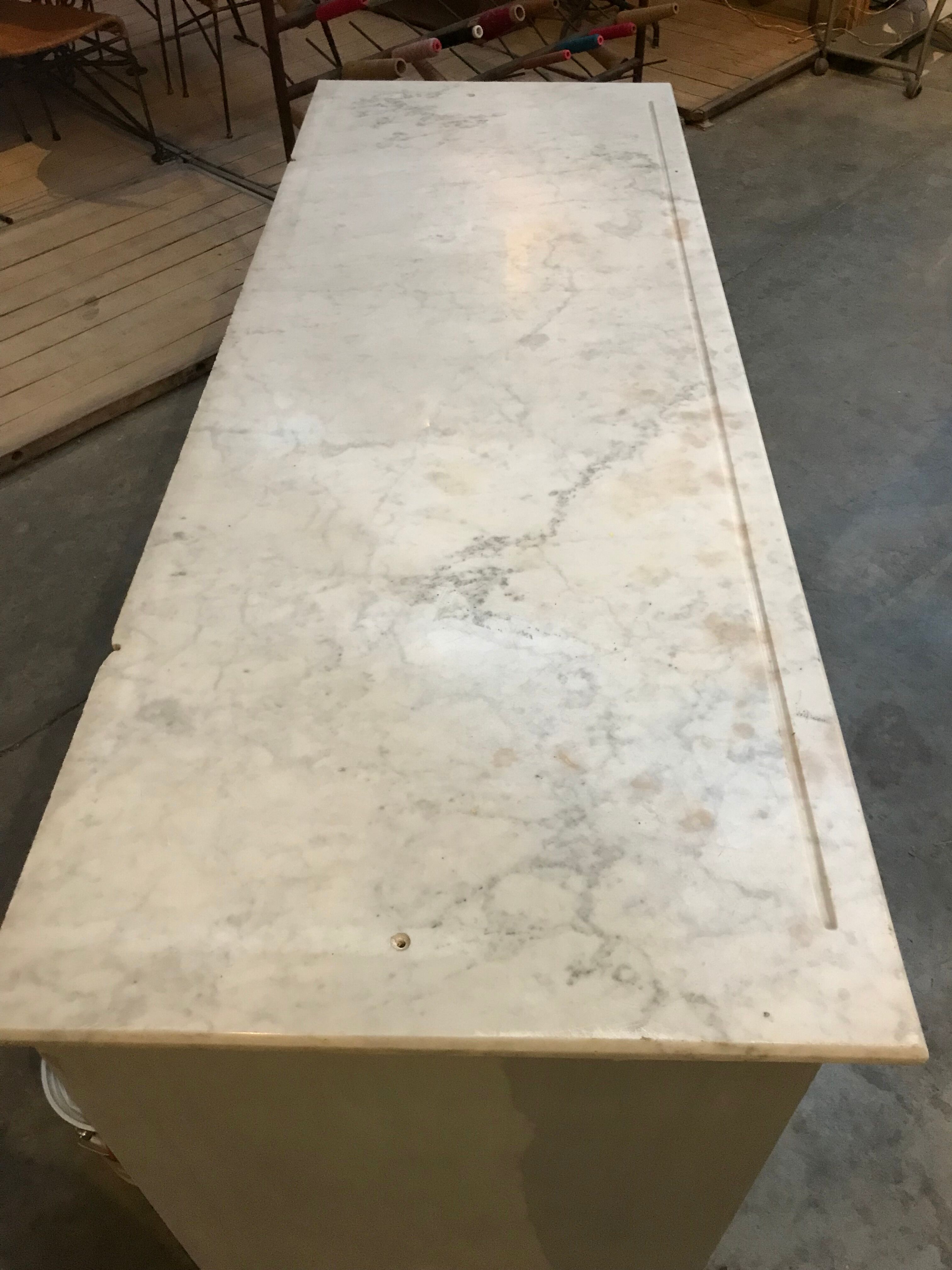 Old barbershop furniture from the 1930