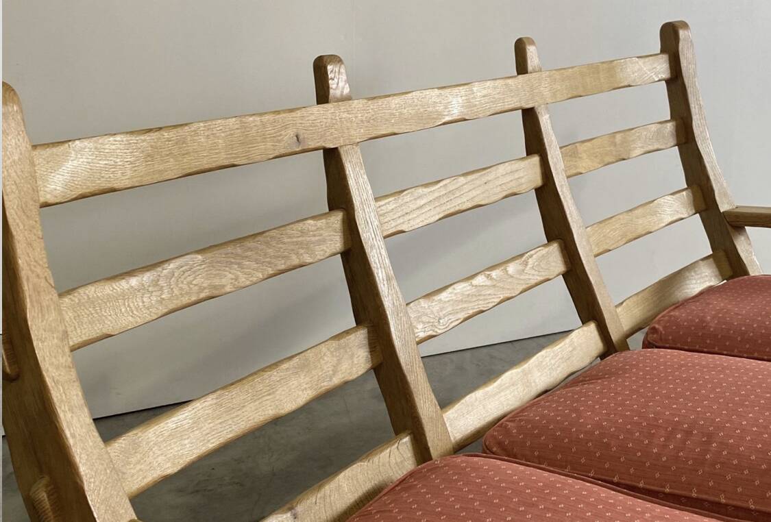 Large brutalist sofa