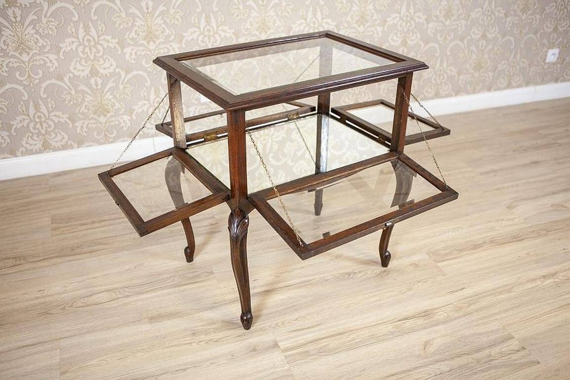 20th-Century Oak Tea Cabinet in Brown, 1950s