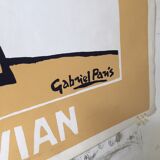 Boris Vian screenprint by Gabriel Paris