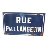 Plaque de rue