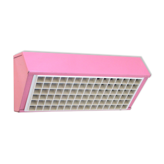 Applique murale rose, modèle V615 de chez Ikea, années 1980