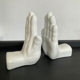 Pair of Ceramic Handends 70s-80s