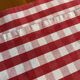 Housse de coussin tissu Vichy