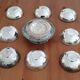 Lot of Saint Médard sauceboat and 8 bowls