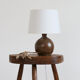 Lampe en grès