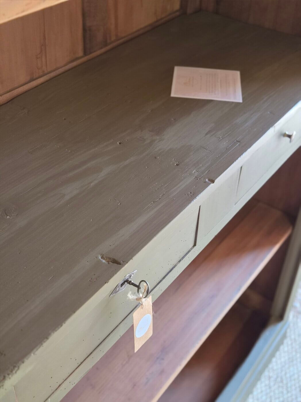 Renovated antique walnut library | Louise