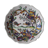 Old eighteenth eighteenth earthenware plate