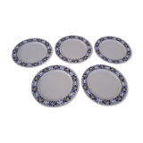 5 plates Villeroy and Boch model Cadiz Clacquesin diam 24 cm