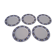 5 plates Villeroy and Boch model Cadiz Clacquesin diam 24 cm