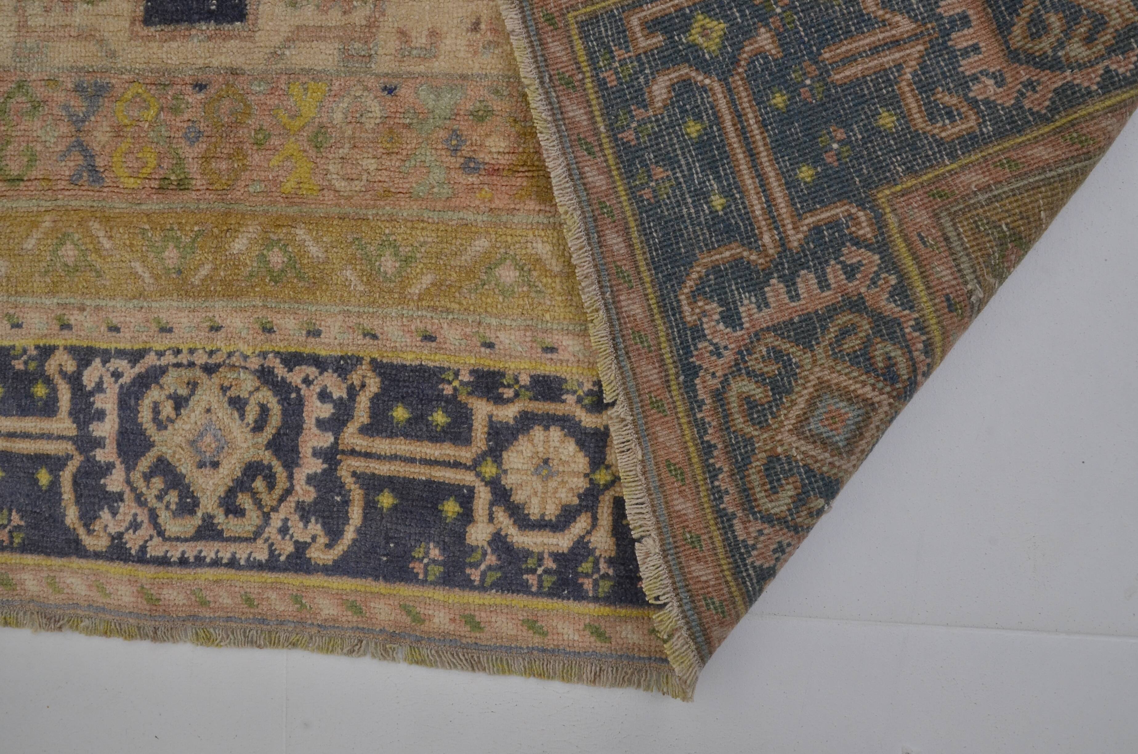 Oushak Bohemian Vintage Tribal Rug sku1436