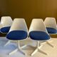 Set of 4 Maurice Burke chairs for Arkana, 1970