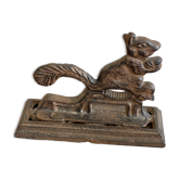 Cast iron squirrel nutcracker