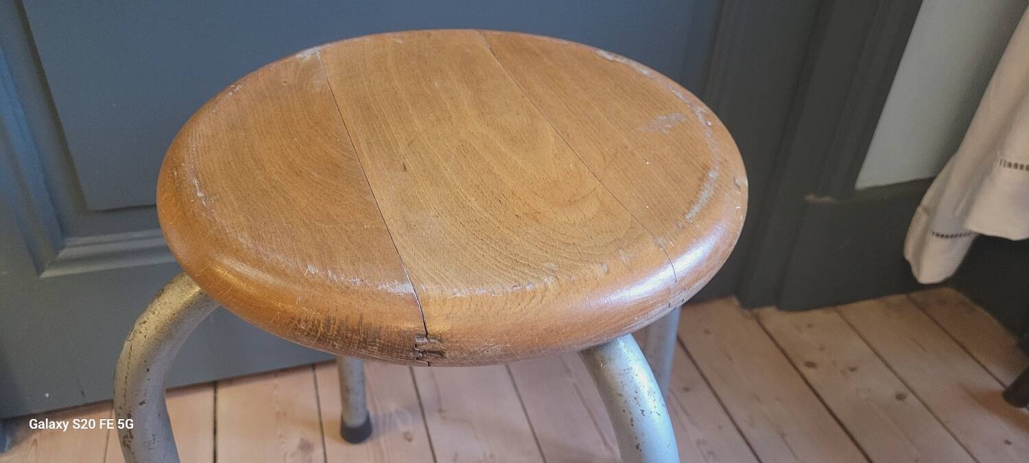 60's school stool