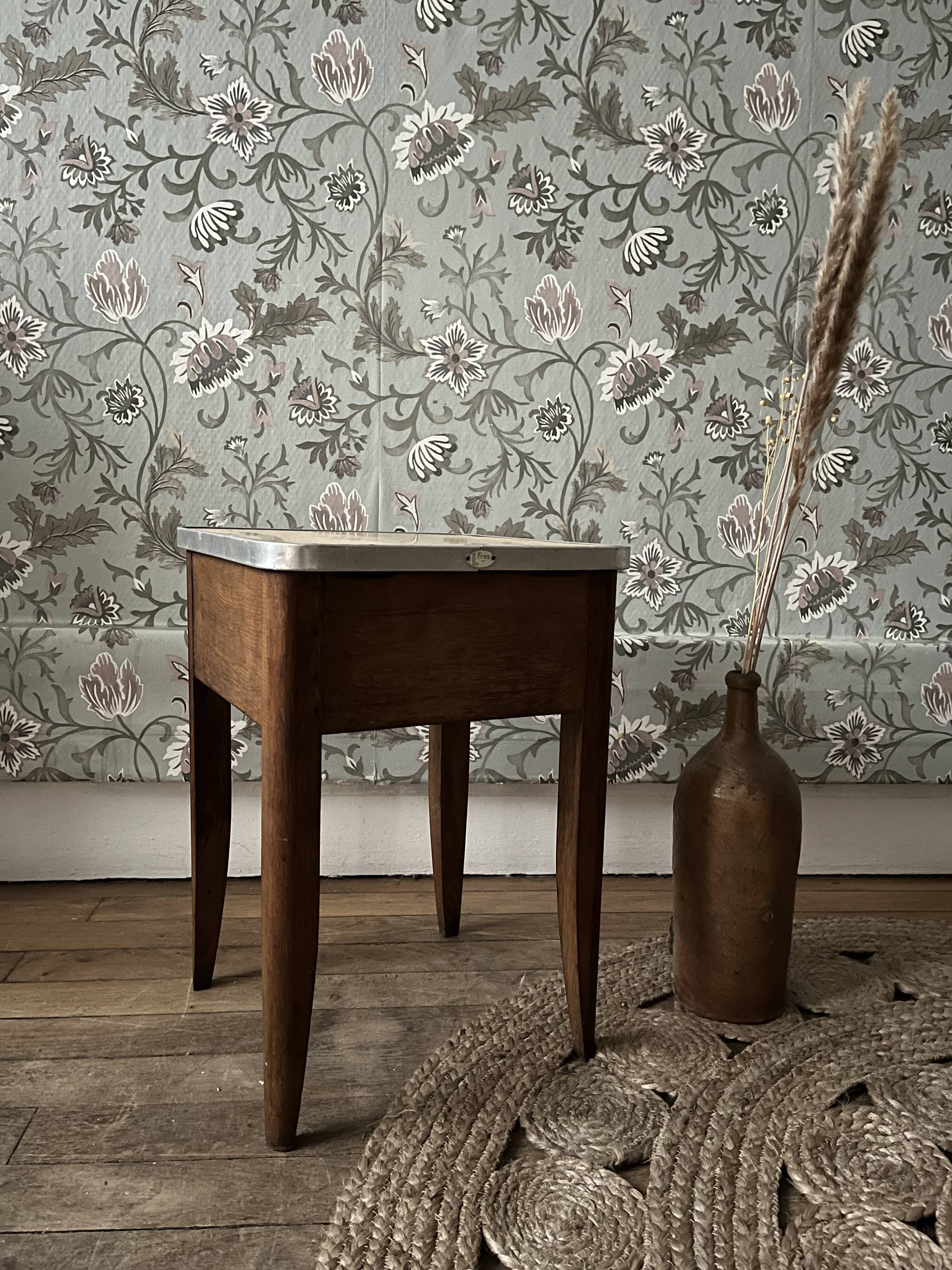 Wooden and formica stool (renovated)