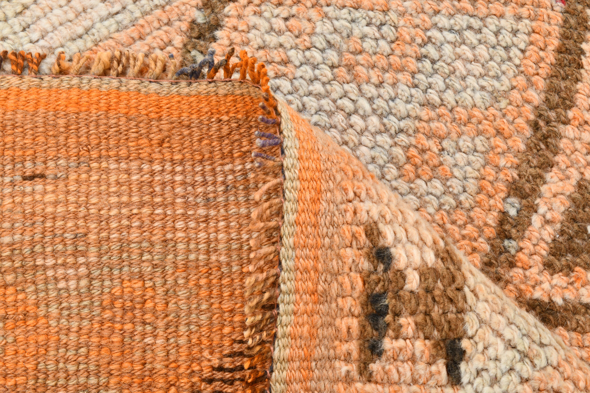Turkish runner rug 79x373cm