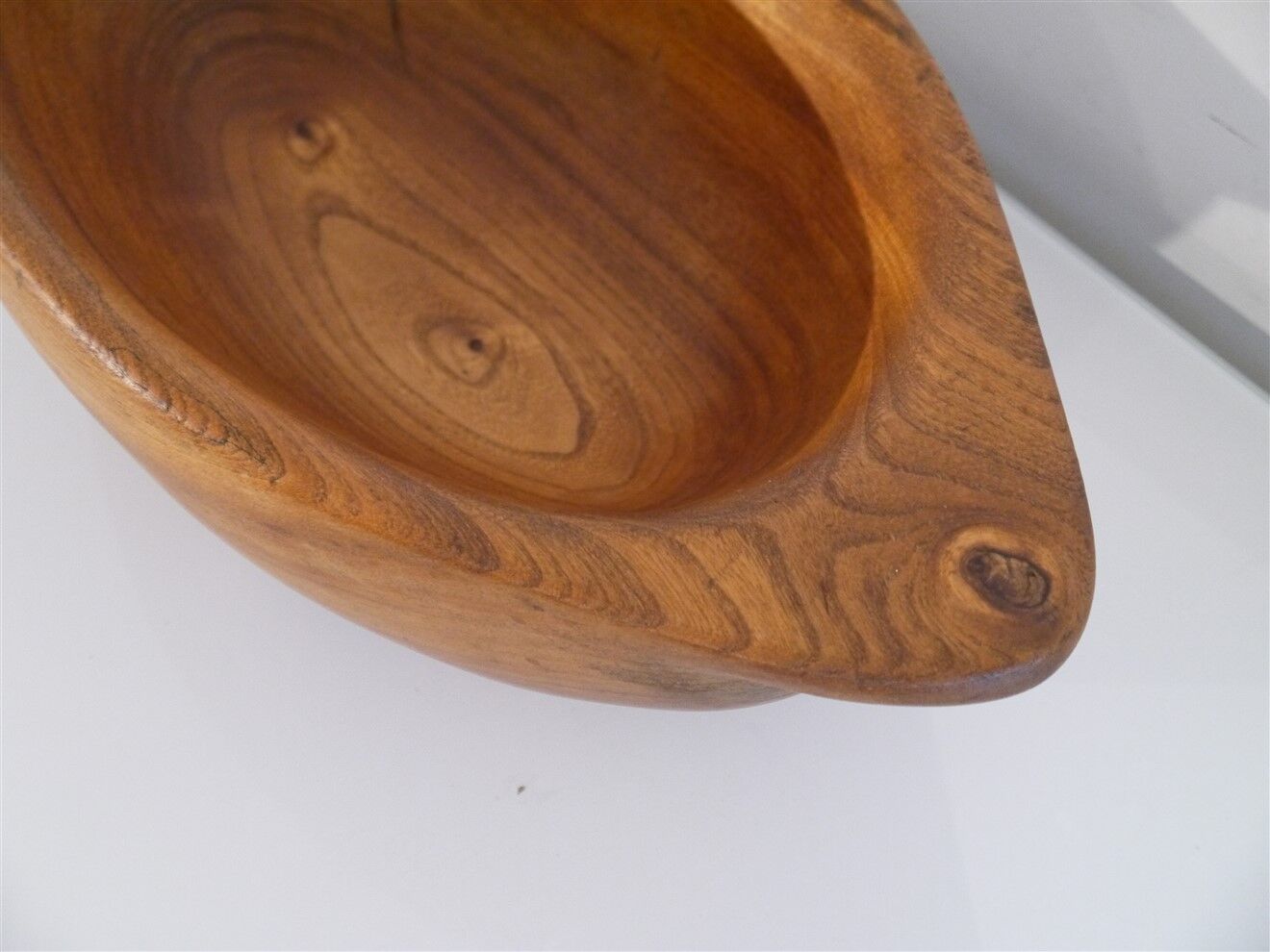 Vide pocket brutaliste en chene 1950