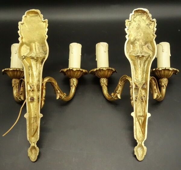Paire d'appliques style Louis XVI