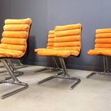 Set of 6 Space Age Dining Chairs, 1970s