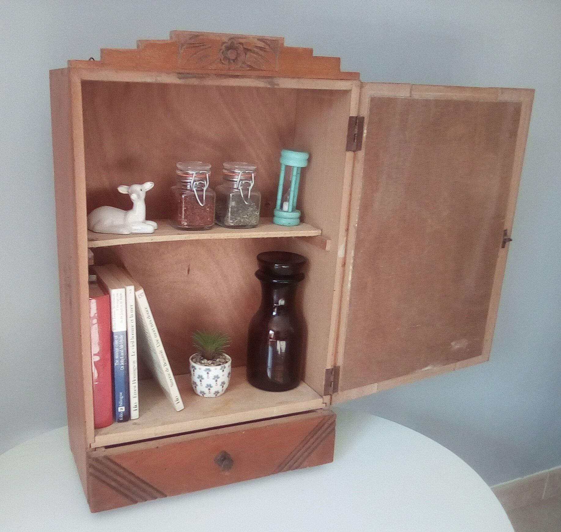 Vintage wall cabinet
