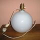 Ancient opalin glass lamp foot