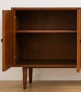 Vintage Scandinavian teak library