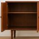 Vintage Scandinavian teak library