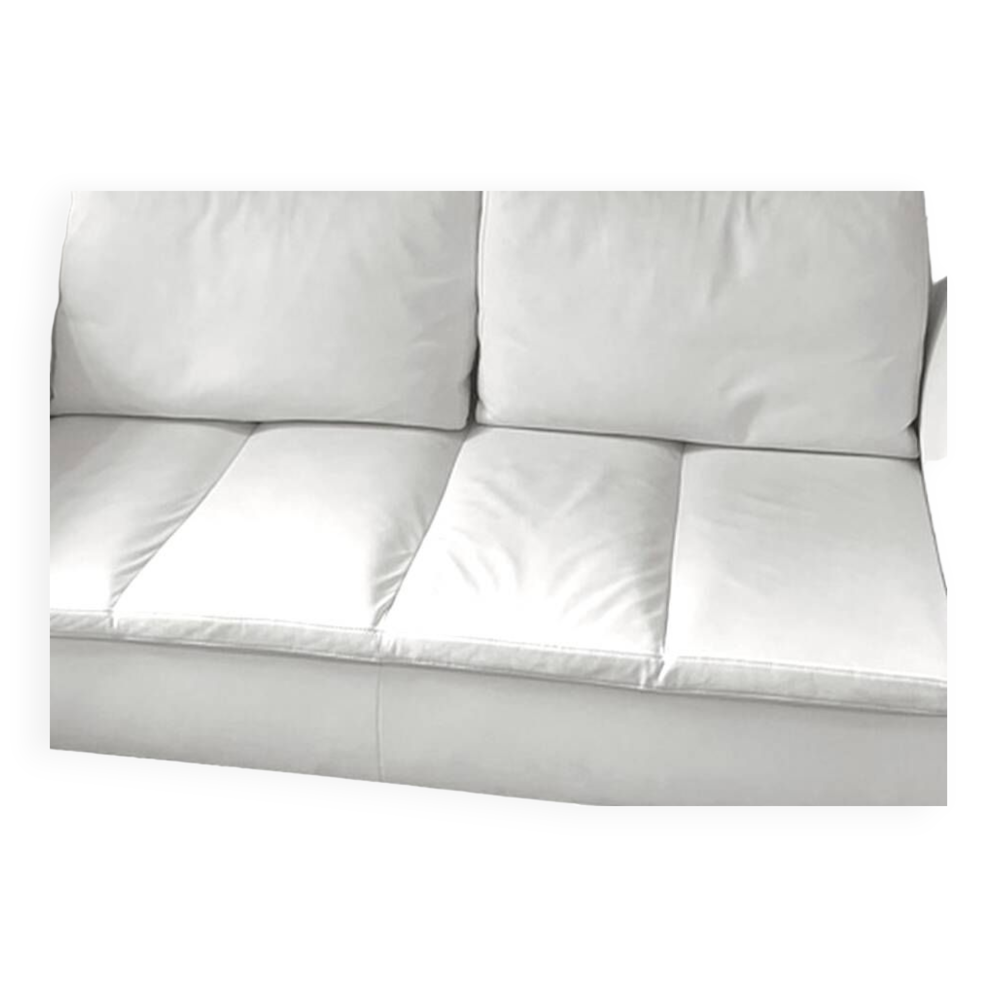 Ligne Roset 2-seater leather sofa