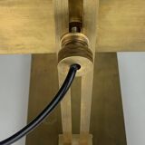 Lampe de bureau architecturale Bauhaus Art Déco en laiton, style Marcel Breuer