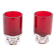 Mid-Century Reijmyre red glass vase designed by Monica Bratt, 1950’s