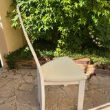 White designer chair