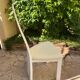 White designer chair