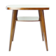 Table basse par Mier en noyer années 1960