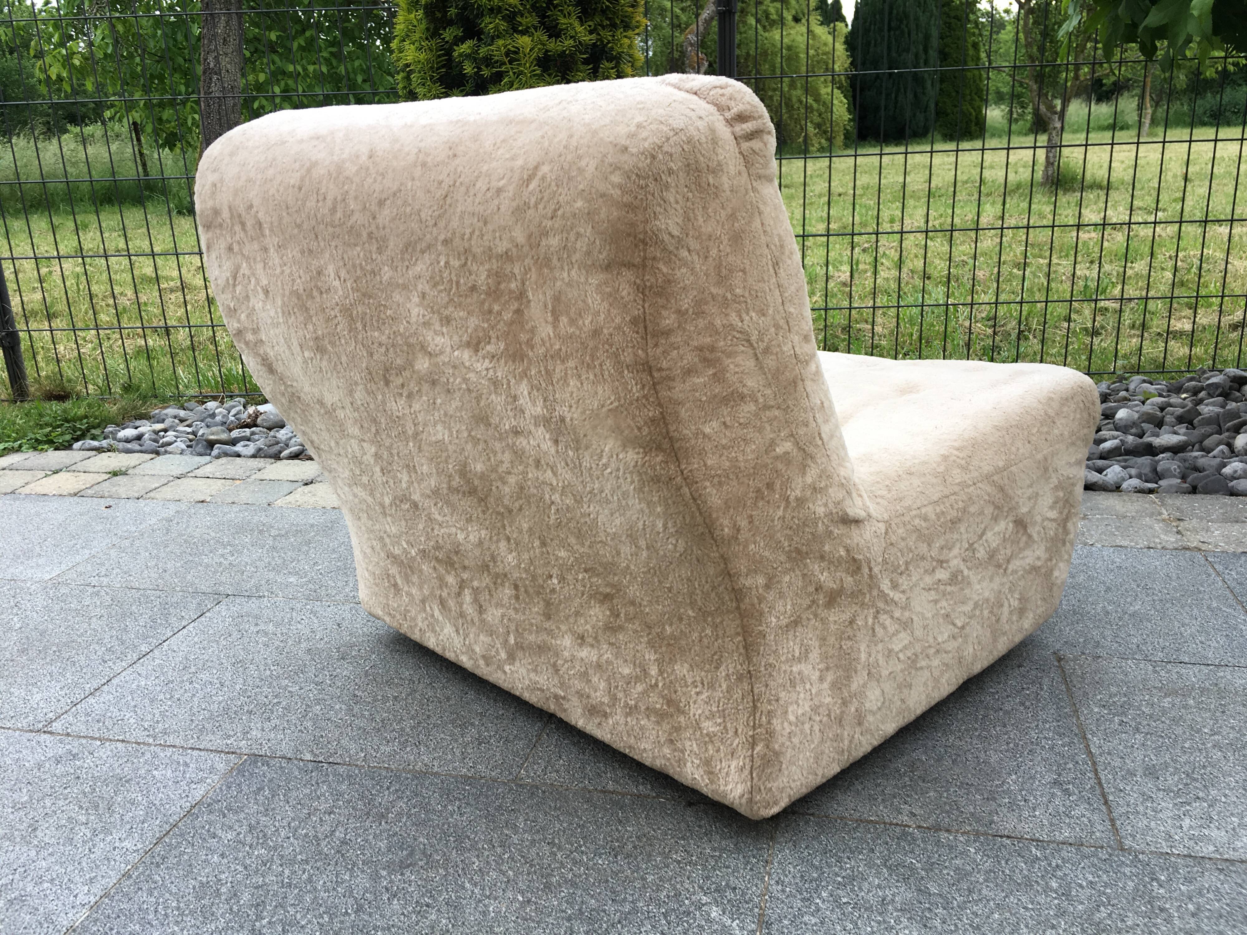 70s modular armchair sofa
